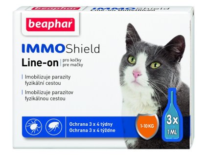 Beaphar IMMO Shield pipety pre mačky 3ks