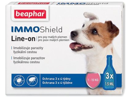 Beaphar IMMO Shield pipety pre malých psov 3ks