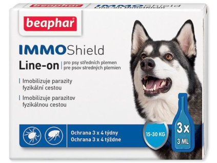 Beaphar IMMO Shield pipety pre stredných psov 3ks