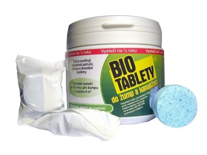 BIOEXPERT Tablety do žúmp a kanalizácie 12ks