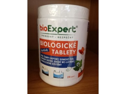 BIOEXPERT Tablety do žúmp a kanalizácie 24ks