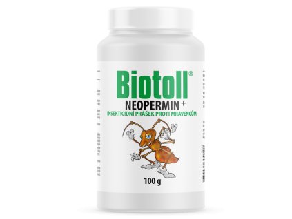Biotoll prášok proti mravcom NEOPERMIN+ 100g