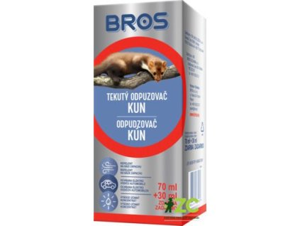 BROS Odpudzovač kún tekutý 70ml + 30ml