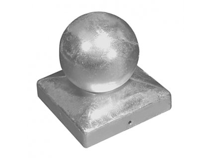 DKK 70 Strieška stĺpiku štvorcová s gum. 70x70x1mm
