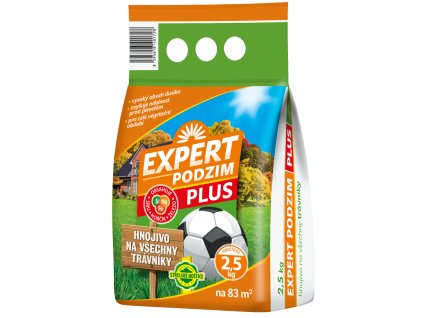 Expert PLUS jesenné trávnikové hnojivo 2,5kg
