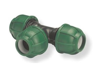 GF Spojka hadicová 25mm T kus s 25mm odbočkou