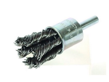 Kartáč koncový copy, stopka 22mm