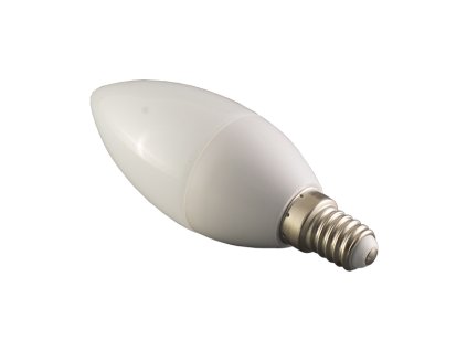 LED Žiarovka E14 4W sviečka neutrálna biela