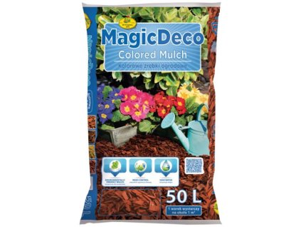 MagicDeko Dokoračná štiepka červená 50L