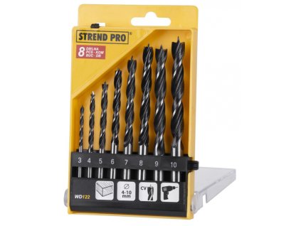 Sada vrtákov do dreva 8ks WD122