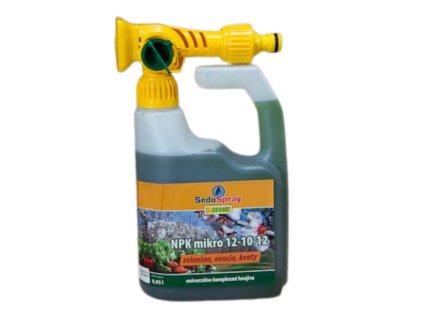 SedoSpray hnojivo na zeleninu, ovocie, kvety 950ml