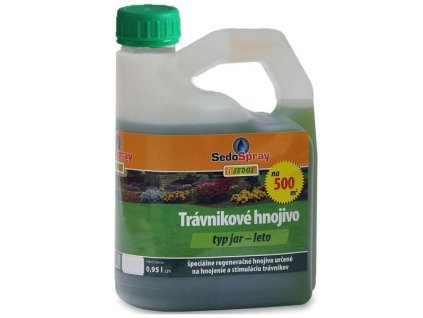 SedoSpray trávnikové hnojivo jar leto náhrada 950ml