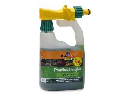 SedoSpray trávnikové hnojivo jar leto s aplikátorom 950ml