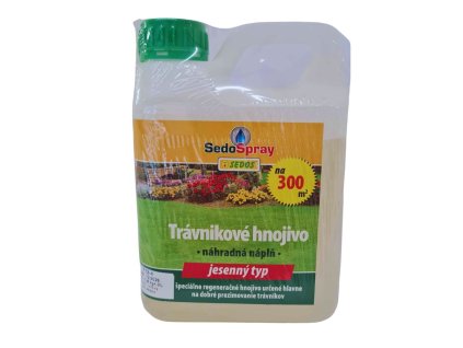 SedoSpray trávnikové hnojivo jeseň náhrada 950ml
