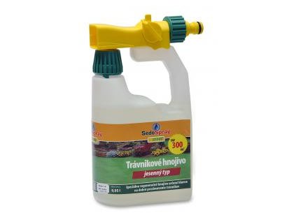 SedoSpray trávnikové hnojivo jeseň s aplikátorom 950ml