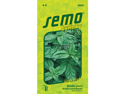 SEMO Bazalka pravá DARK GREEN 5906 1g