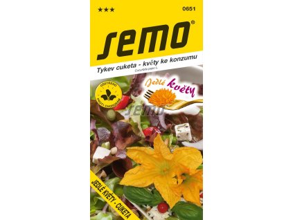 SEMO Jedlé kvety Tekvica cuketa 0651 1,5g