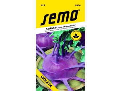 SEMO Kaleráb neskorý modrý VIOLETA 0354 0,8g