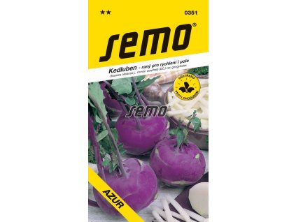 SEMO Kaleráb skorý modrý AZUR 0351 0,8g