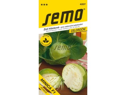 SEMO Kapusta skorá celoročná MINICA F1 4207 50s
