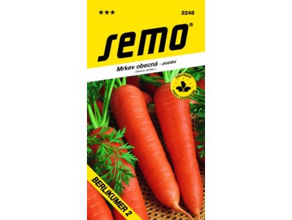 SEMO Mrkva neskorá BERLIKUMER 2 (ROMOSA) 2248