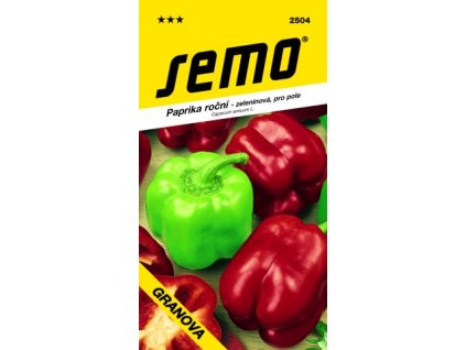 SEMO Paprika ročná pre pole GRANOVA 2504 0,5g
