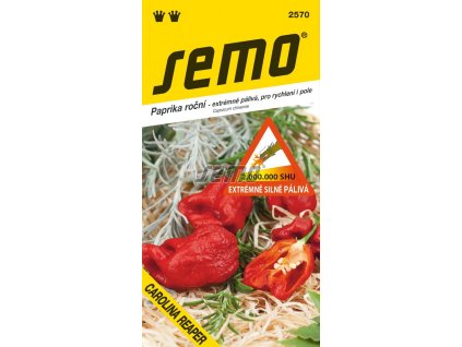 SEMO Paprika štipľavá CAROLINA REAPER 2570