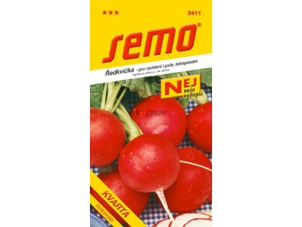 SEMO Reďkovka KVARTA - tetraploidní 3411 5g