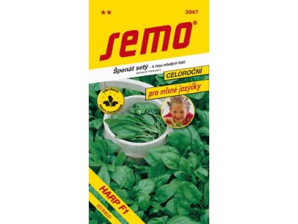 SEMO Špenát siaty celoročný HARP F1 3947 300s