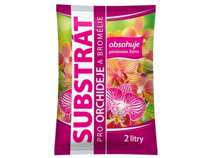 Substrát Orchidea štandart s píniovou kôrou 2L