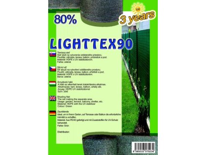 Tieniaca sieť Lighttex 1x10m 80%