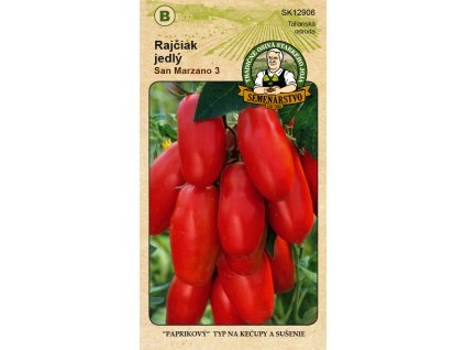 TRADIČNÉ OSIVÁ Rajčiak kolíkový SAN MARZANO 3 0,4g