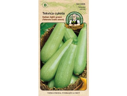 TRADIČNÉ OSIVÁ Tekvica cuketa ITALIAN LIGHT GREEN