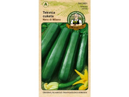TRADIČNÉ OSIVÁ Tekvica cuketa NERO di MILANO 2g