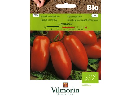 VILMORIN BIO Rajčiak San Marzano2 P974 P4