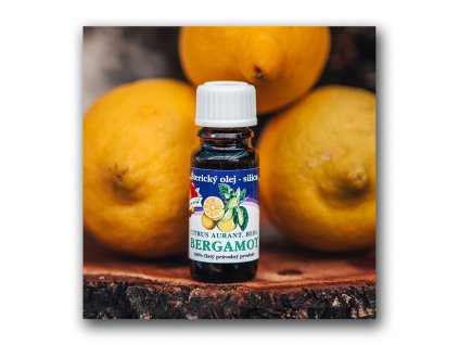 Éterický olej Bergamot (silica) 10 ml