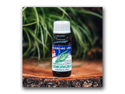 Éterický olej Lemongrass (silica) 10 ml