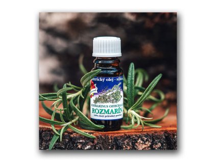 Éterický olej Rozmarín (silica) 10 ml