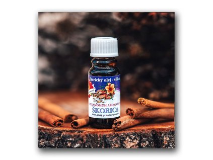 Éterický olej Škorica (silica) 10 ml
