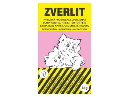 Zverlit ružový 6kg prírodná podstielka super jemná
