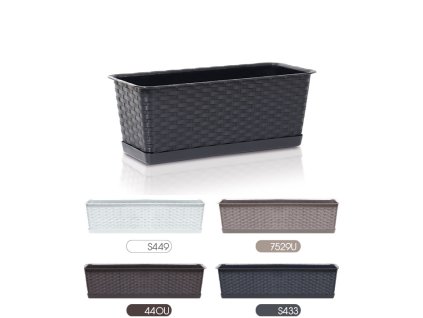 ISR500P Truhlík s miskou RATOLLA CASE 48,9cm