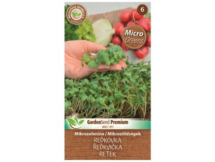 Mikrozelenina Reďkovka 5g