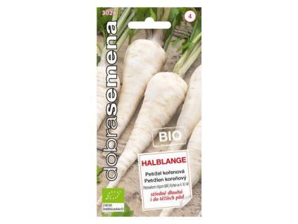 DOBRA SEMENA Petržlen BIO koreňový HALBLANGE 3024 3g