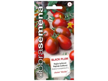 DOBRA SEMENA Rajčiak BLACK PLUM 3204 0,2g