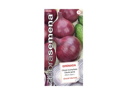 DOBRA SEMENA Cibuľa červená GRENADA 0580 1,8g