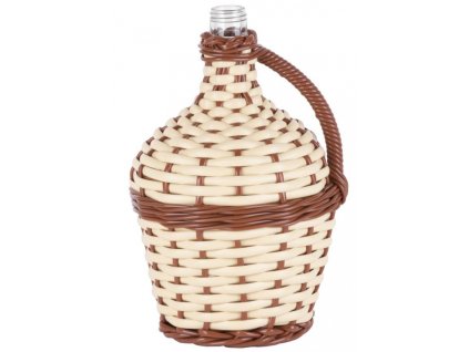 Demižón opletený mix farieb 5L