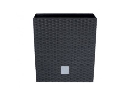 DRTS325L Kvetináč RATO LOW + vklad 32cm antracit