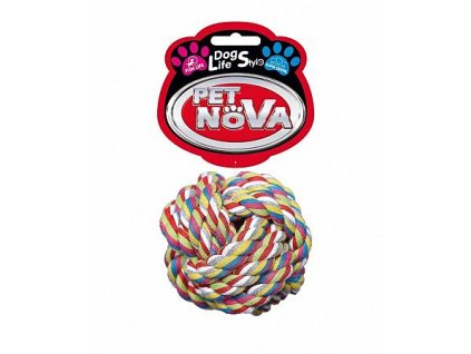 Hračka ROPE BALL 9cm