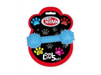 Hračka TPR Dumbbell 14cm