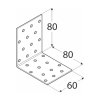 KM 8 Uholník 80x80x60x2mm